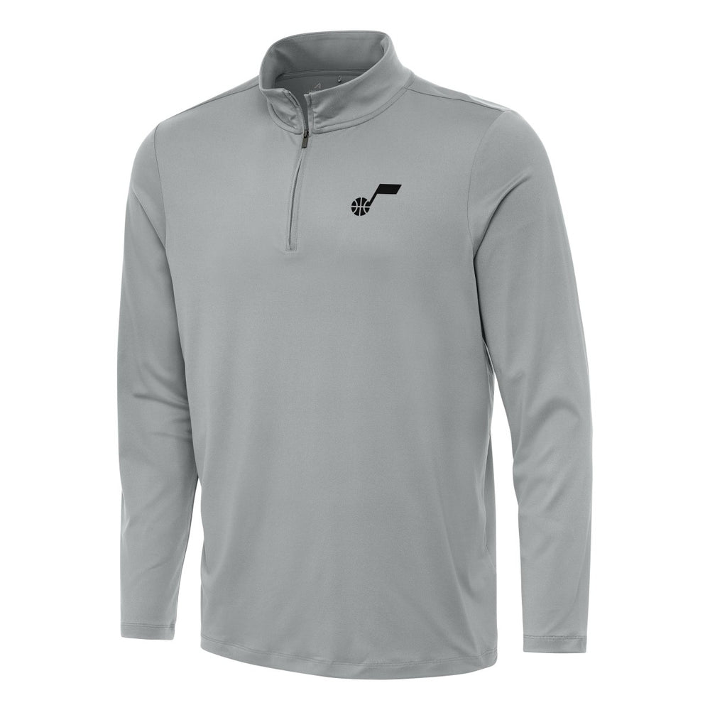 Gray Utah Jazz Antigua Reprocess Quarter-Zip Top | NBA