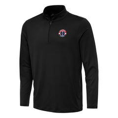 Black Washington Wizards Antigua Reprocess Quarter-Zip Top | NBA