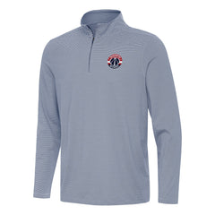 Navy Washington Wizards Antigua Twine Quarter-Zip Top | NBA
