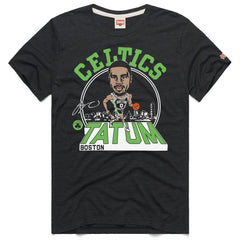 Charcoal Jayson Tatum Boston Celtics Homage Unisex 2024/25 City Edition Caricature Tri-Blend T-Shirt | NBA