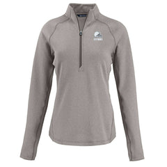 Cleveland Browns Cutter & Buck Women's Peshastin Eco Fleece Recycled Half-Zip Pullover Top | NFL Sale