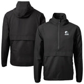 Cleveland Browns Cutter & Buck Charter Eco Recycled Anorak Half-Zip Hoodie Jacket | NFL Sale