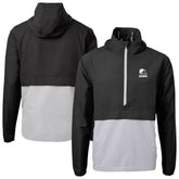 Cleveland Browns Cutter & Buck Charter Eco Recycled Anorak Half-Zip Hoodie Jacket | NFL Online