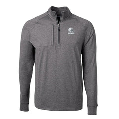 Cleveland Browns Cutter & Buck Big & Tall Adapt Eco Knit Quarter-Zip Top | NFL Online
