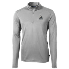 Cleveland Browns Cutter & Buck Big & Tall Virtue Eco Pique Recycled Quarter-Zip Pullover Top | NFL Near me