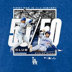 Shohei Ohtani Los Angeles Dodgers Fanatics 50/50 Club T-Shirt - MLB T-shirts