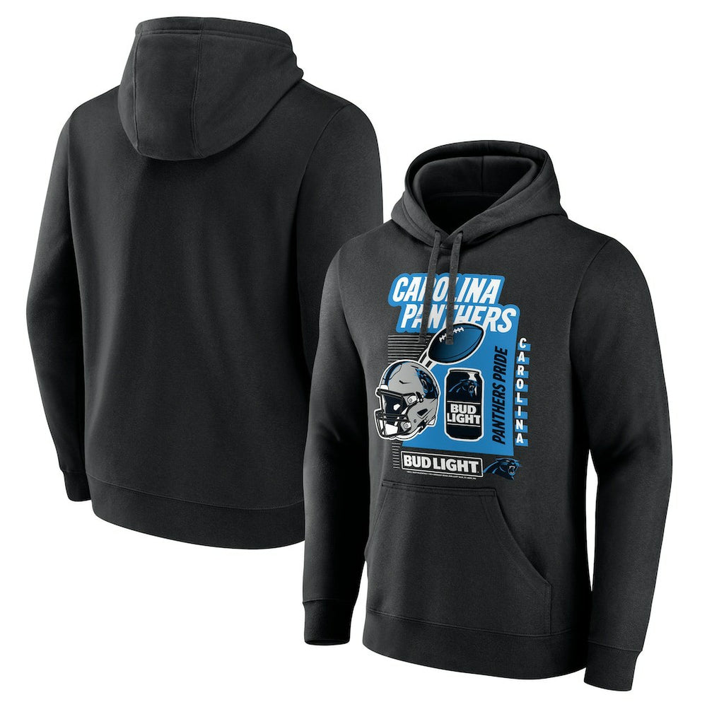 Carolina Panthers Bud Light Pullover Hoodie | NFL Discount