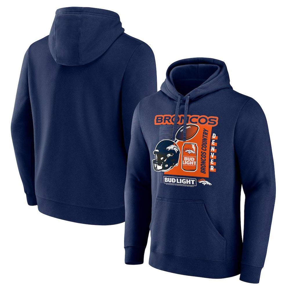 Denver Broncos Bud Light Pullover Hoodie | NFL US
