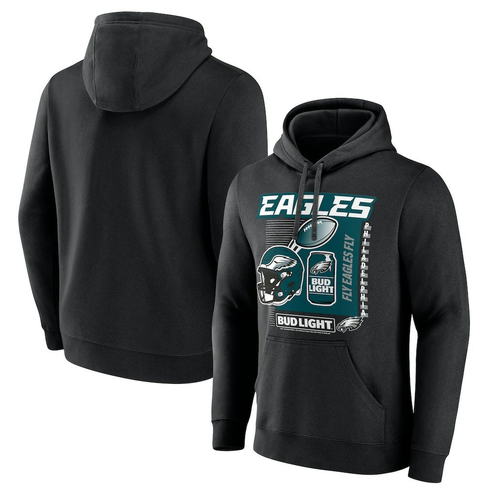 Philadelphia Eagles Bud Light Pullover Hoodie | NFL Hot