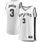 White Keldon Johnson San Antonio Spurs Fast Break Association Jersey | NBA