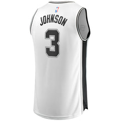 White Keldon Johnson San Antonio Spurs Fast Break Association Jersey | NBA
