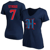Houston Texans C.J. Stroud Women's Plus Size Fair Catch Name & Number Scoop Neck T-Shirt | NFL Near me