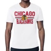 Chicago Blackhawks Starter Mesh Look Team Name T-Shirt - NHL T-shirts