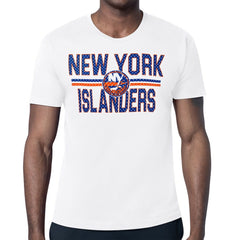 New York Islanders Starter Mesh Look Team Name T-Shirt - NHL T-shirts