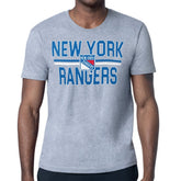 New York Rangers Starter Mesh Look Team Name T-Shirt - NHL T-shirts