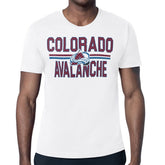 Colorado Avalanche Starter Mesh Look Team Name T-Shirt - NHL T-shirts