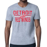 Detroit Red Wings Starter Mesh Look Team Name T-Shirt - NHL T-shirts