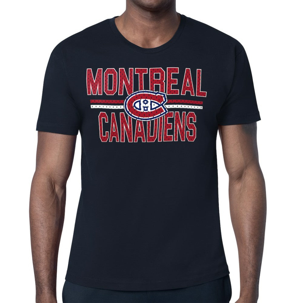 Montreal Canadiens Starter Mesh Look Team Name T-Shirt - NHL T-shirts