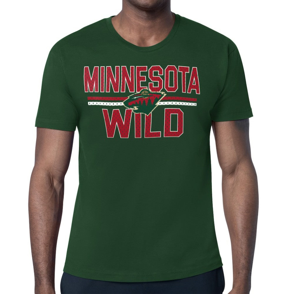 Minnesota Wild Starter Mesh Look Team Name T-Shirt - NHL T-shirts