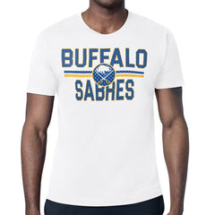 Buffalo Sabres Starter Mesh Look Team Name T-Shirt - NHL T-shirts