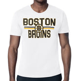 Boston Bruins Starter Mesh Look Team Name T-Shirt - NHL T-shirts