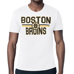 Boston Bruins Starter Mesh Look Team Name T-Shirt - NHL T-shirts