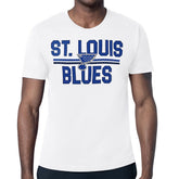 St. Louis Blues Starter Mesh Look Team Name T-Shirt - NHL T-shirts