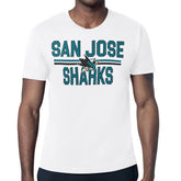 San Jose Sharks Starter Mesh Look Team Name T-Shirt - NHL T-shirts