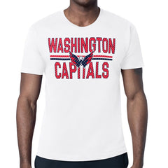 Washington Capitals Starter Mesh Look Team Name T-Shirt - NHL T-shirts