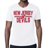 New Jersey Devils Starter Mesh Look Team Name T-Shirt - NHL T-shirts
