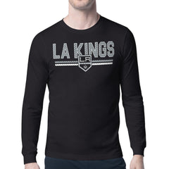 Los Angeles Kings Starter Mesh Look Team Name Long Sleeve T-Shirt - NHL T-shirts