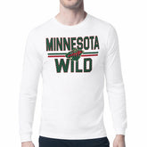 Minnesota Wild Starter Mesh Look Team Name Long Sleeve T-Shirt - NHL T-shirts