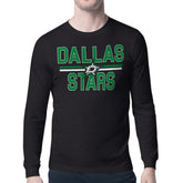Dallas Stars Starter Mesh Look Team Name Long Sleeve T-Shirt - NHL T-shirts