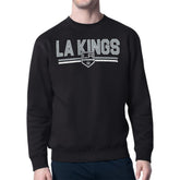 Los Angeles Kings Starter Mesh Look Team Name Logo Pullover Sweatshirt - NHL Sweatshirts