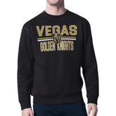 Vegas Golden Knights Starter Mesh Look Team Name Logo Pullover Sweatshirt - NHL Sweatshirts