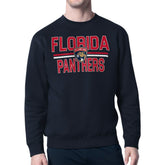 Florida Panthers Starter Mesh Look Team Name Logo Pullover Sweatshirt - NHL Sweatshirts