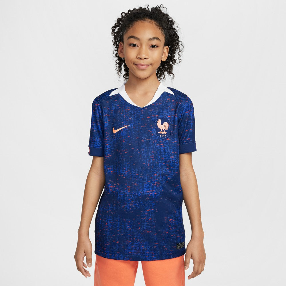France Women's National Team Youth 2025/26 Home Replica Jersey