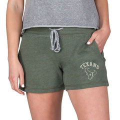 Houston Texans Concepts Sport Women's Mainstream French Terry Tri-Blend Shorts | NFL Sale
