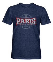 Paris Saint-Germain 1863FC Athletic Wordmark Vintage Tri-Blend T-Shirt