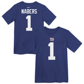 New York Giants Malik Nabers Preschool Name & Number T-Shirt | NFL Hot