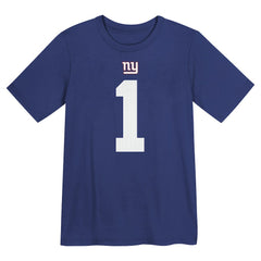New York Giants Malik Nabers Preschool Name & Number T-Shirt | NFL Hot