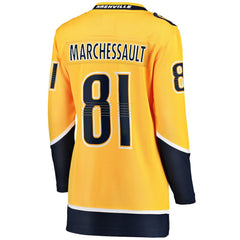 Jonathan Marchessault Nashville Predators Fanatics Women's Breakaway Jersey - NHL Jerseys