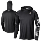 Los Angeles Dodgers Columbia Omni-Wick Terminal Tackle Raglan Long Sleeve Hoodie T-Shirt - MLB Hoodies