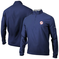 New York Yankees Columbia Omni-Wick Bogey's Paradise Quarter-Zip Top - MLB Tops