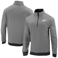Los Angeles Dodgers Columbia Omni-Wick Even Lie Quarter-Zip Pullover Top - MLB Pullover