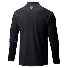 Los Angeles Dodgers Columbia Terminal Tackle Raglan Omni-Shade Quarter-Zip Pullover Top - MLB Pullover