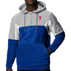 Philadelphia Phillies Columbia Lodge Fleece Quarter-Zip Hoodie - MLB Hoodies