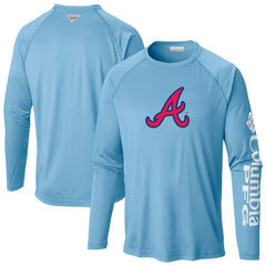 Atlanta Braves Columbia Terminal Tackle Long Sleeve T-Shirt - MLB T-shirts