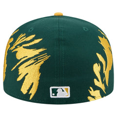 Athletics New Era Retro Pattern 59FIFTY Fitted Hat - MLB Hats