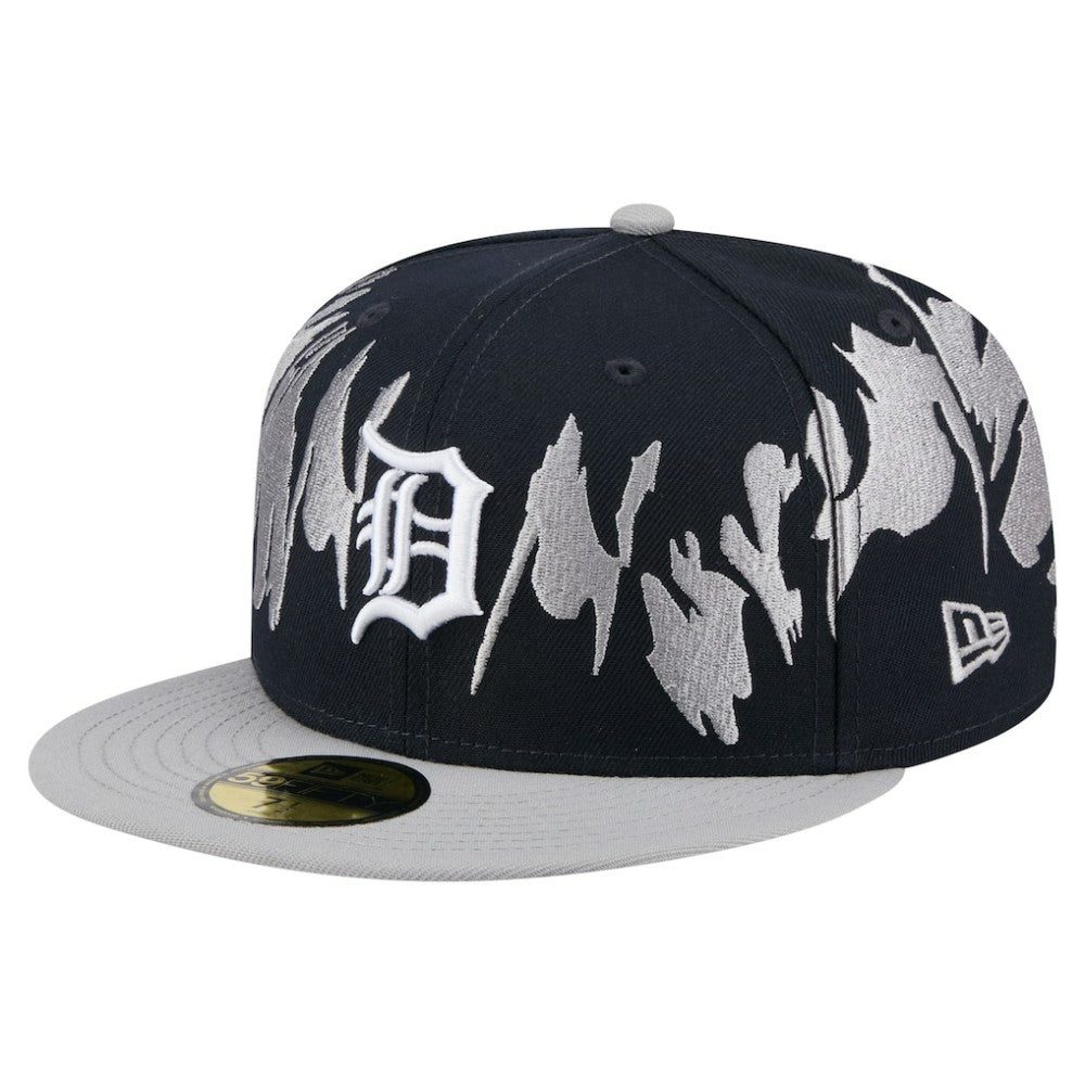 Detroit Tigers New Era Retro Pattern 59FIFTY Fitted Hat - MLB Hats